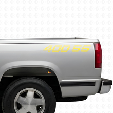 400 SS Vinyl-Aufkleber-Set für den Seitentisch von Chevrolet Trucks_8