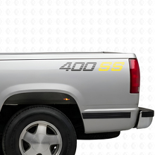 400 SS Vinyl-Aufkleber-Set für den Seitentisch von Chevrolet Trucks_9