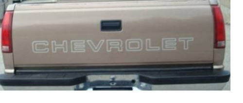 Chevrolet Outline Heckklappen-Lettering Vinyl-Aufkleber für Chevy Truck