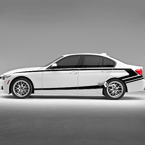 Pair BMW Doors Up Side Stripes Rally Motorsport Trim Vinyl Decal Sticker F30 G20Vehicle Parts & Accessories, Car Tuning & Styling, Body & Exterior Styling!
