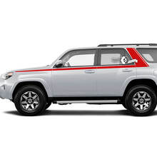 Angular Line Seitentüren Vinylaufkleber Decal Für Toyota 4Runner 5. Generation_2