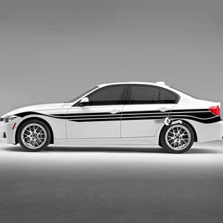 Paar BMW Türen Linien Kotflügel Seitenstreifen Rallye Motorsport Vinyl Aufkleber Aufkleber F30 G20
