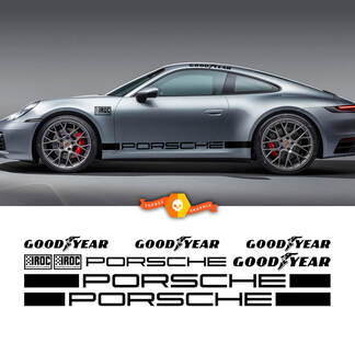 2 Porsche 911 Porsche Carrera IROC GoodYear Racing Rocker Panel