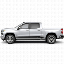 Geschichtete Lightning Tür- & Schwellerleisten-Vinylstreifen für Chevrolet Silverado 1500 T1XX 2019-2026_2