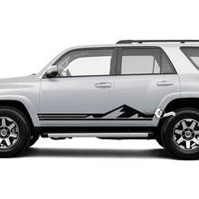 Mountaiin Stil Streifen Seiten Vinyl Aufkleber Sticker für Toyota 4Runner_2