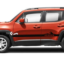 Paar Jeep Renegade Seitentüren Reifenspur Grafik Vinyl Aufkleber Aufkleber
 2