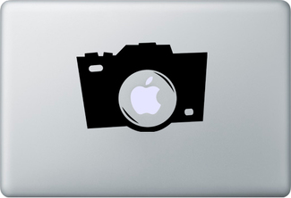 Fotokamera-Aufkleber für MacBook Laptop
