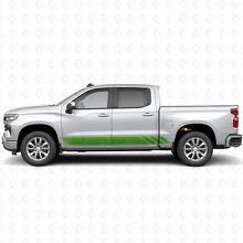 Topografische Kontur Tür- & Schweller-Vinylstreifen für Chevrolet Silverado 1500 T1XX 2019-2026_6