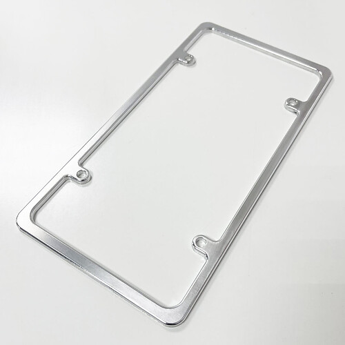 Leeres Billet Slimline US USA Kennzeichenrahmen CNC Flugzeug-Aluminium der Güteklasse

