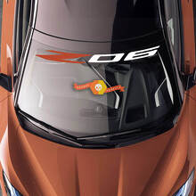 Z06 Windschutzscheiben-Vinylaufkleber für Chevrolet Corvette C8_2