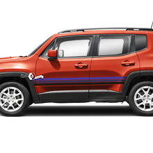 Jeep Renegade Doors Stripe Graphic Vinyl Aufkleber Aufkleber Seite 3 Farben
 2