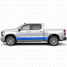 Gestufte Schlitz-Tür- und Schweller-Panel-Vinylstreifen für Chevrolet Silverado 1500 T1XX 2019-2026_5