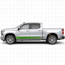 Parallele Konturen-Tür- und Schweller-Vinylstreifen für Chevrolet Silverado 1500 T1XX 2019-2026_6