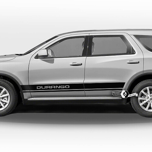 Paar Dodge Durango Side Doors Rocker Panel Trim Stripes Decal Vinyl Sticker
