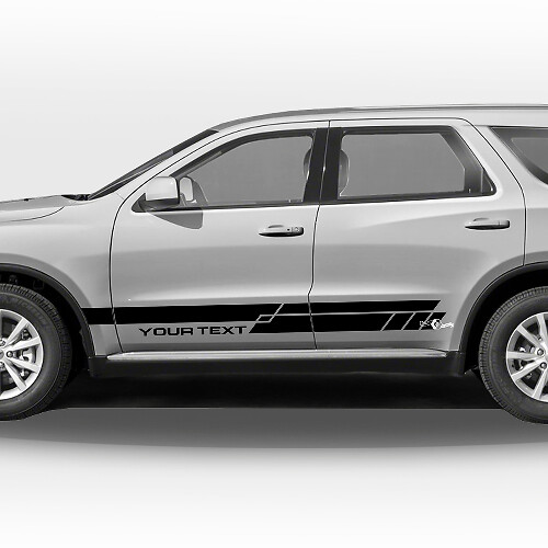 Vinyl-Aufkleber-Set mit zwei Seitenstreifen für Dodge Durango