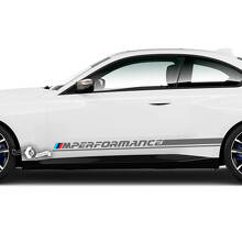Paar BMW M2 M240 G42 F22 F87 M Performance Side Line Stripe Doors Stripe Vinyl Aufkleber Aufkleber
 2