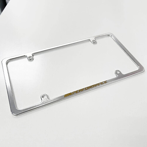 M Performance Style Billet Aluminium Slimline US-Kennzeichenhalterung