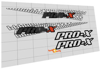 Kit für Nissan Frontier xterra Pro-X 4x4 PRO-4X Vinyl-Aufkleber
