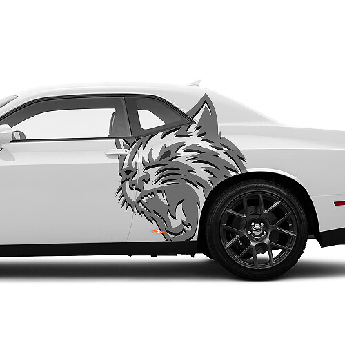 Wildcat Heckkotflügel Vinyl-Aufkleber Set für Dodge Durango