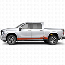 Mountain Range Tür- & Schwellerleisten-Vinylstreifen für Chevrolet Silverado 1500 nächste Generation 2027_4