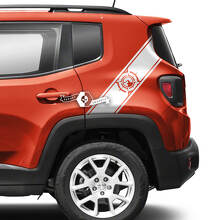 Paar Jeep Renegade Rear Fender Mountains Compass Side Graphic Vinyl Aufkleber Aufkleber Streifen
 2
