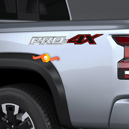 PRO-4X Seiten-Vinylaufkleber für Nissan Frontier
