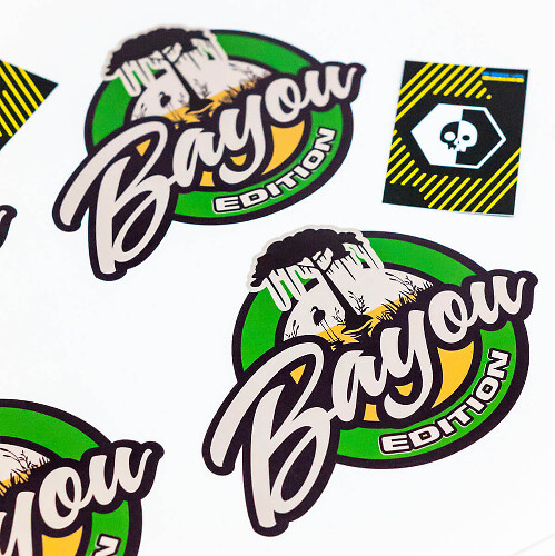Bayou Edition Emblem Vinyl-Aufkleberset für Jeep Truck