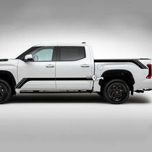 Paar Toyota Tundra Vintage Retro Rocker Panel Bed Side Rear Fender Stripes Vinyl Aufkleber Aufkleber
 3