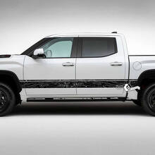 Topographische Karte Seitenstreifen Vinyl Aufkleber Set für Toyota Tundra_2
