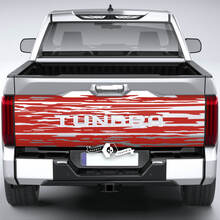 Toyota Tundra Bed Pickup Truck Tailgate Destroyed Grange Stripes Vinyl Aufkleber Aufkleber
 2