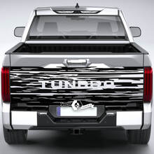 Toyota Tundra Bed Pickup Truck Tailgate Destroyed Grange Stripes Vinyl Aufkleber Aufkleber
 3