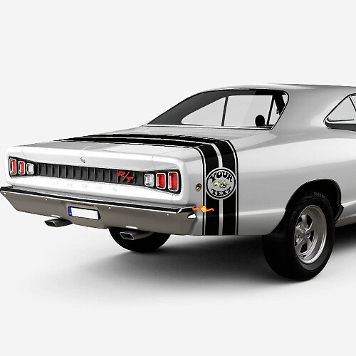 Super Bee Rückseitiger Seitenstreifen Vinylaufkleber für Dodge 1969