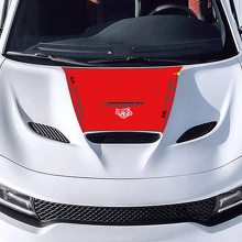 Motorhaubenaufkleber für Charger 6.2L SUPERCHARGED 6.2L HEMI SRT HELLCAT HEMI Vinyl-Aufkleber, 3 Farben
_2