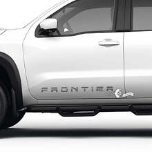 Frontier Beschriftung Seiten Tür Vinylaufkleber Set für Nissan Frontier_2