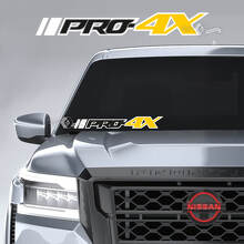 PRO-4X Logo Windschutzscheiben-Vinylaufkleber für Nissan Frontier_2
