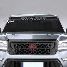 Windschutzscheibe Nissan Logo Frontier Vinyl Aufkleber Aufkleber Grafiken
 2