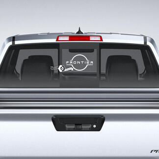 Fensterglas Nissan Frontier Logo Nissan Tailgate Vinyl Aufkleber Aufkleber Grafiken
