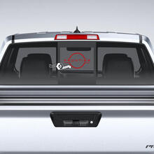 Fensterglas Nissan Frontier Logo Nissan Tailgate Vinyl Aufkleber Aufkleber Grafiken
 2