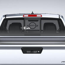 Fensterglas Nissan Frontier Logo Nissan Tailgate Vinyl Aufkleber Aufkleber Grafiken
 3