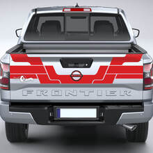 Nissan Frontier Tailgate Geometry Vinyl Sticker Decals Graphics
 2