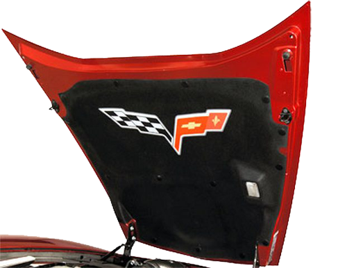 Corvette C6 Haubenlogo Vinyl-Aufkleber Farbaufkleber