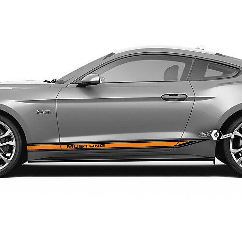Rennstreifen Seiten Vinyl Aufkleber Set für Musclecar Musclecarmodel 2016-23