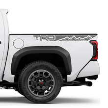 2 TRD Tacoma Seitenbett Streifen Vinyl Aufkleber Aufkleber -Aufkleber -Kit für Toyota Tacoma
 2