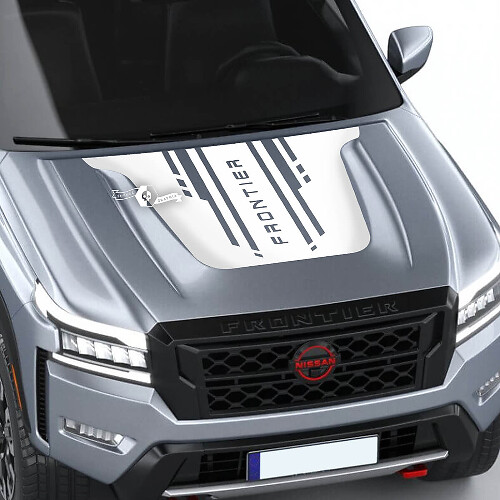 Marken Techno Style Motorhauben Vinyl-Aufkleber für Nissan Frontier