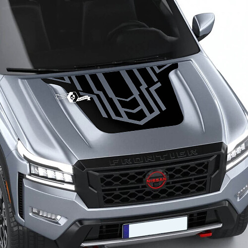 Nissan Frontier S SV Pro-4x Hood Vinyl Aufkleber Logo Grafikaufkleber
