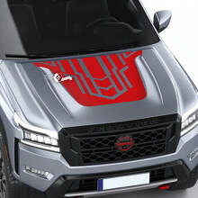 Nissan Frontier S SV Pro-4x Hood Vinyl Aufkleber Logo Grafikaufkleber
 2
