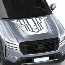 Nissan Frontier S SV Pro-4x Hood Vinyl Aufkleber Logo Grafikaufkleber
 3