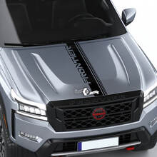 Nissan Frontier S SV Pro-4x Hood Decal Stripe Vinyl Logo Graphic Decals Sticker
 2