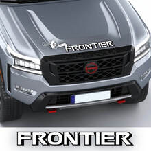 Nissan Frontier S SV Pro-4x Motorhaubenaufkleber, Vinyl-Logo, grafische Aufkleber, 2 Farben
 2