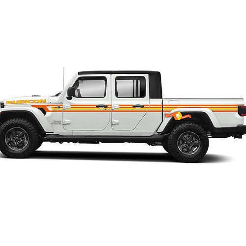 AEV JL350 JL370 Wrangler Classic JT370 Gladiator Classic Stickers Decals Kit Grafik

